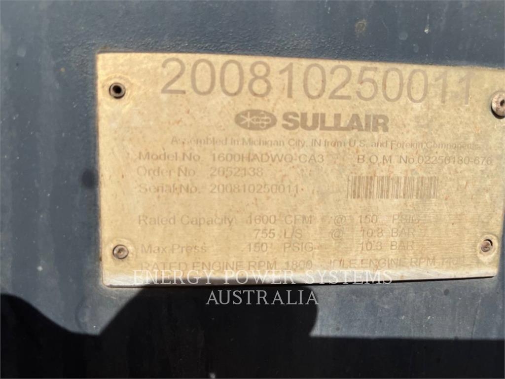 Sullair 1600CFM-COMPRESSOR image 6