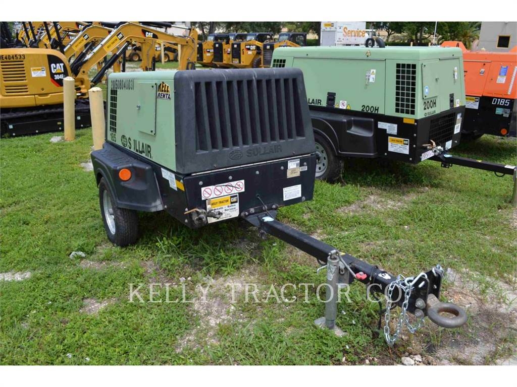 Sullair 185DPQ Compressed Air Construction CATERPILLAR WORLDWIDE