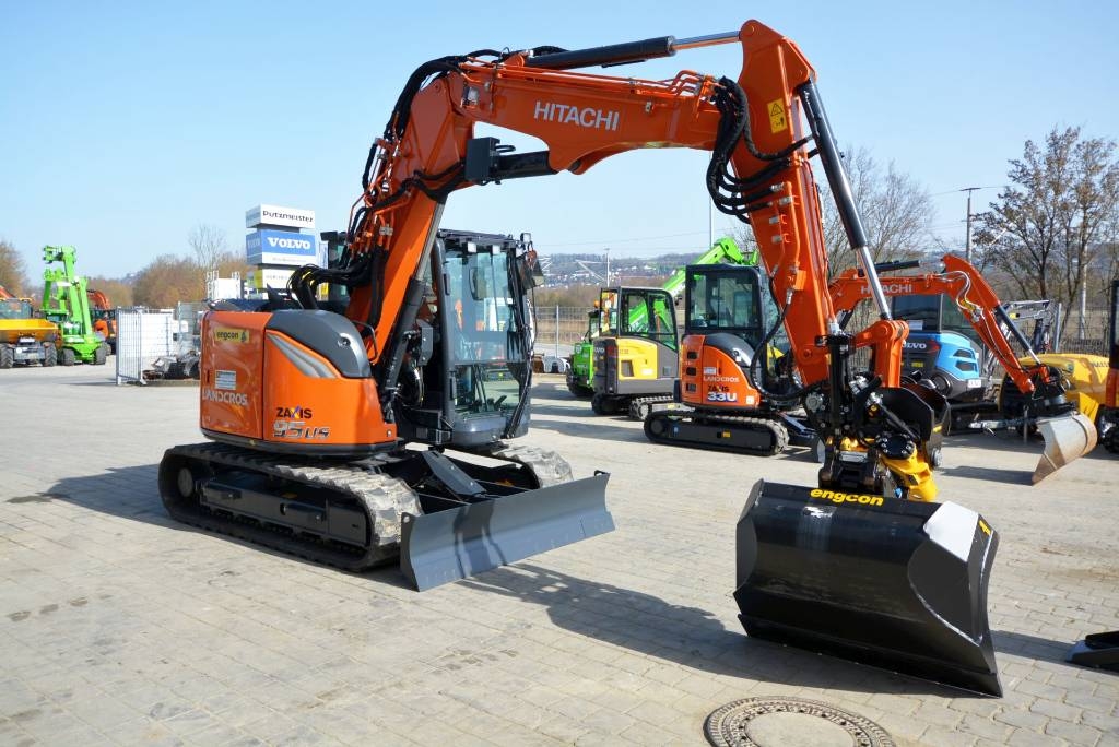 【Toshi】 Hitachi ZX 95 US-7 VA - Midi excavators 7t - 12t - Construction