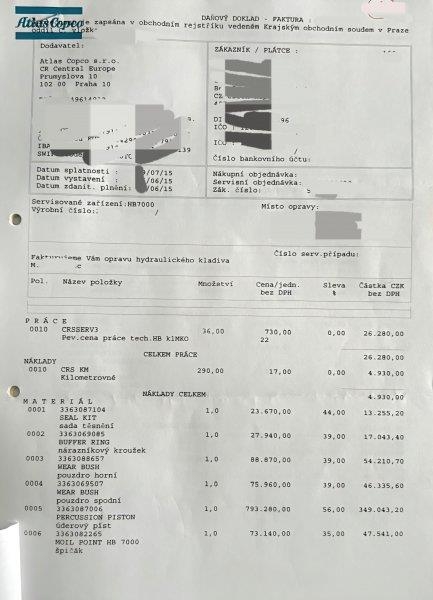 Atlas Copco (Epiroc) HB 7000 Dust Protection (DP)