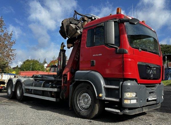 MAN TGS 26.400 + LIV 120Z +Unilift TA20