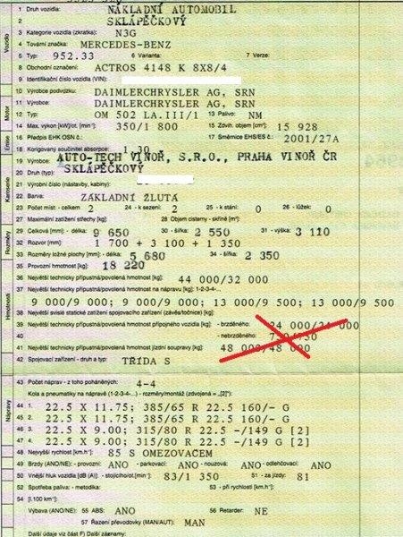 Mercedes-Benz Actros 4148 K (952.33)