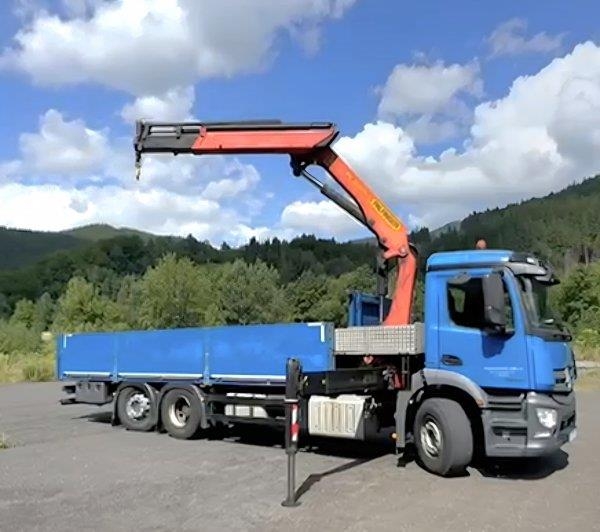 Mercedes-Benz Antos 2535 +Palfinger PK 20001-K