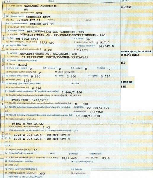 Unimog 427.11 / Mercedes +Atlas -AK100.1 A2