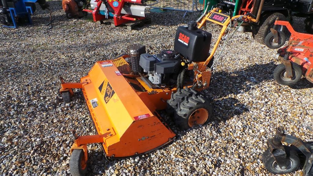 Scag Pedestrian 48" STM Super Flail c/w 19HP Kawasaki Walkbehind
