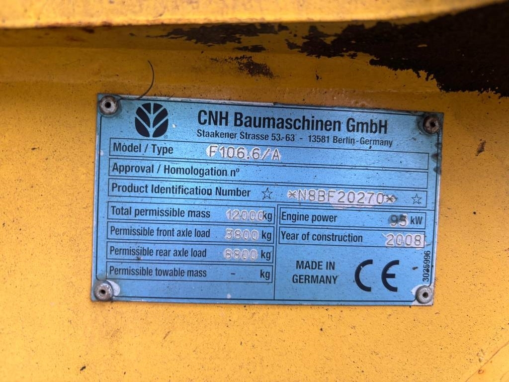 New Holland F 106.6 A