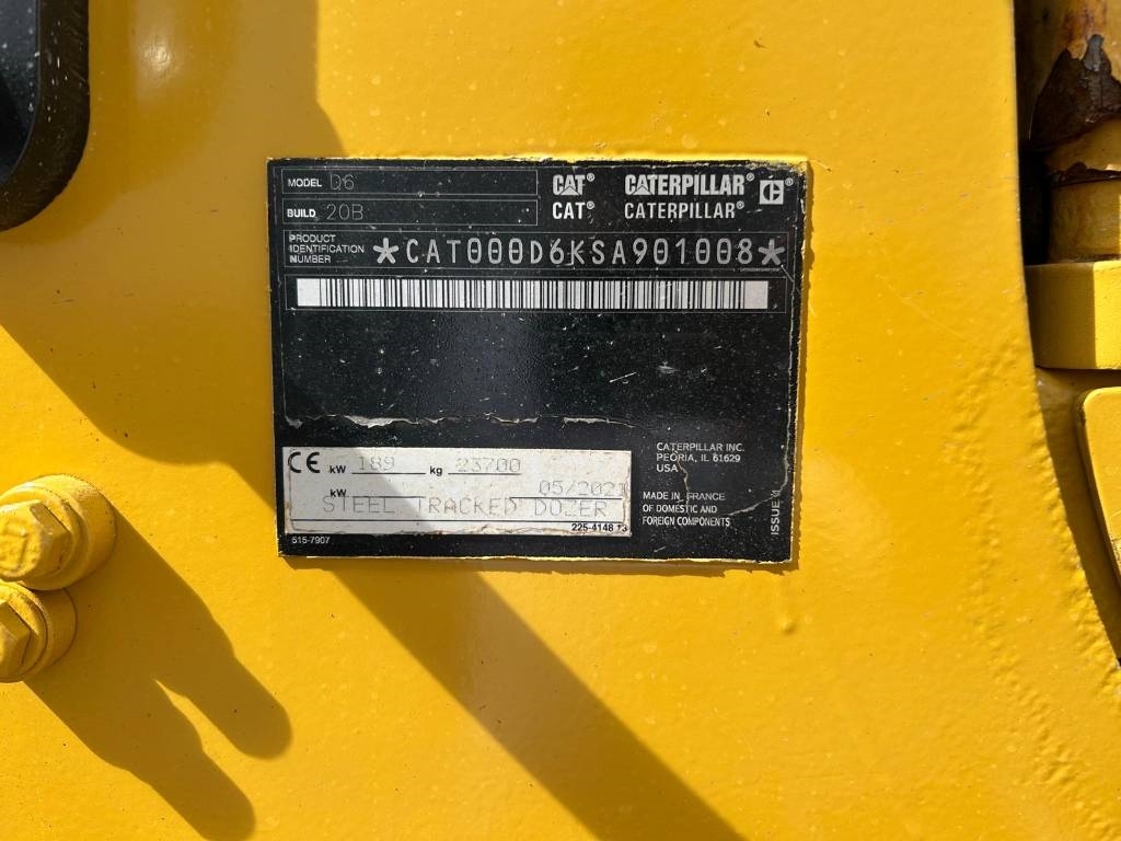 CAT D 6 XL (LOW HOURS - CE CERTIFIED)