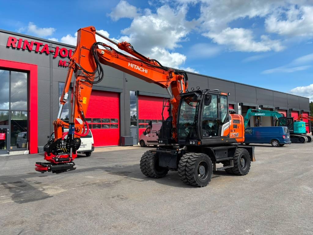 Hitachi ZX 175 W-7 - Wheeled excavators | Rinta-Jouppi Machine