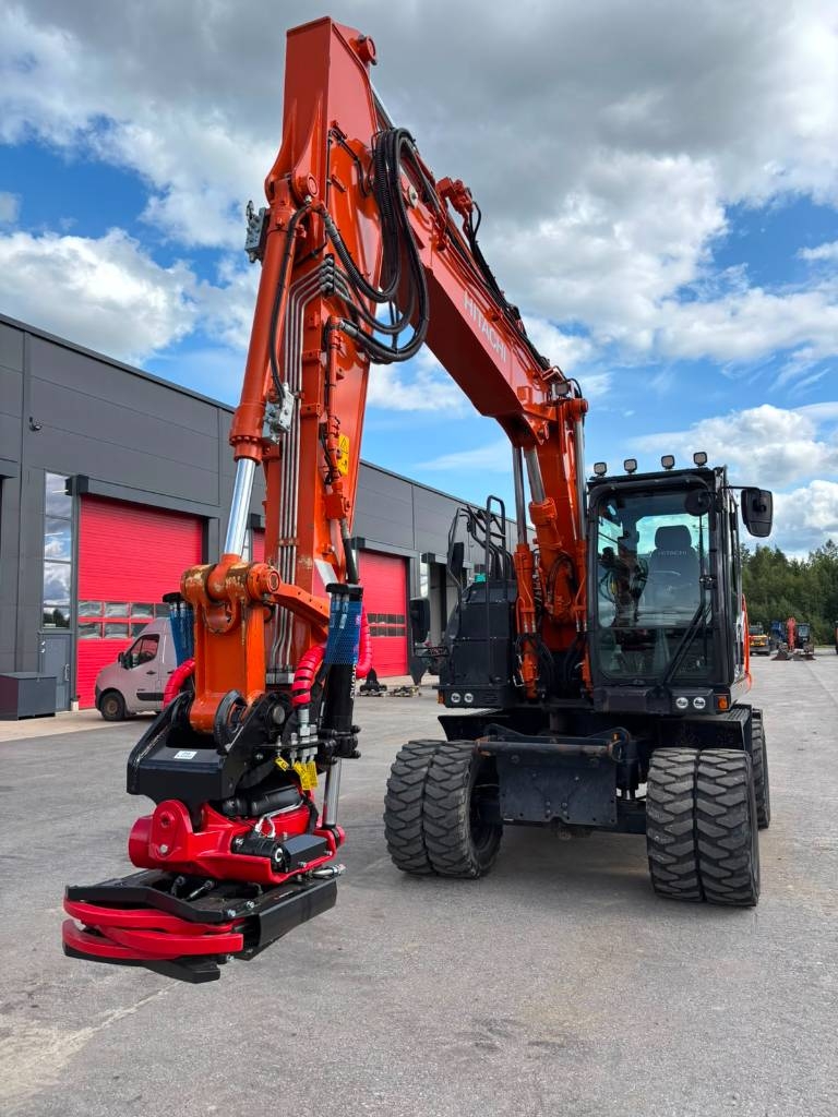 Hitachi ZX 175 W-7 - Wheeled excavators | Rinta-Jouppi Machine