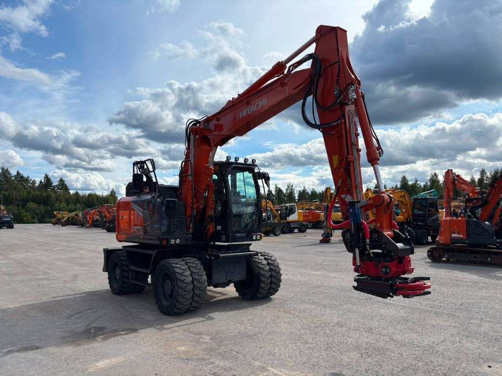 Hitachi ZX 175 W-7 - Wheeled excavators | Rinta-Jouppi Machine