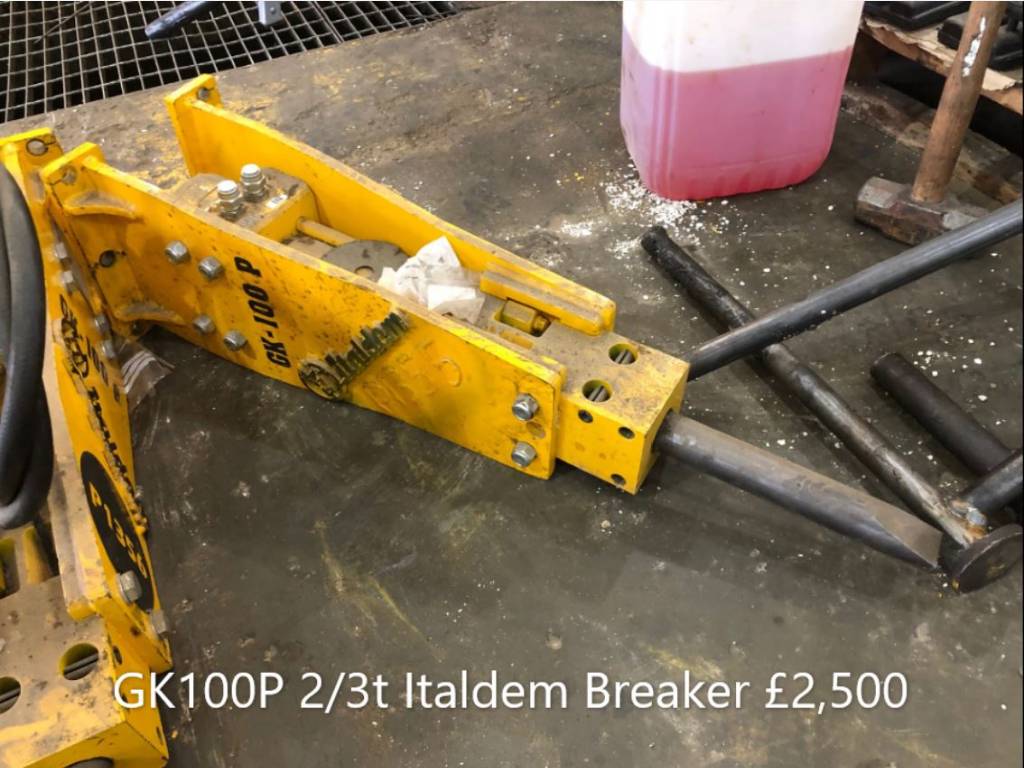 Italdem GK100P, Hammers / Breakers, Construction