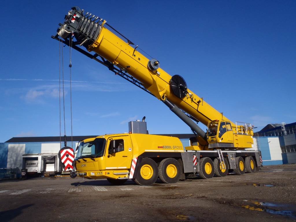 Grove GMK 6300 L All terrain cranes Construction Adrighem