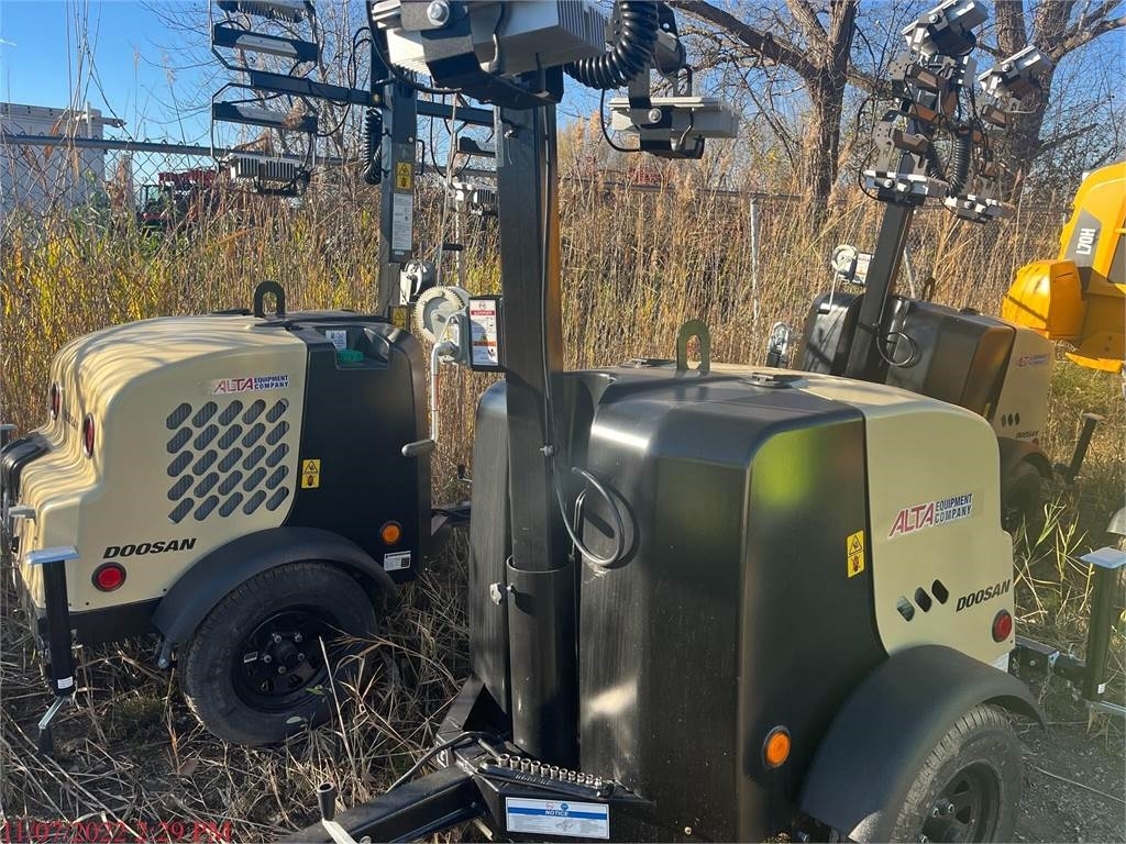 Doosan LCV6 sn 505001UAAGG78 Light Towers Construction Equipment