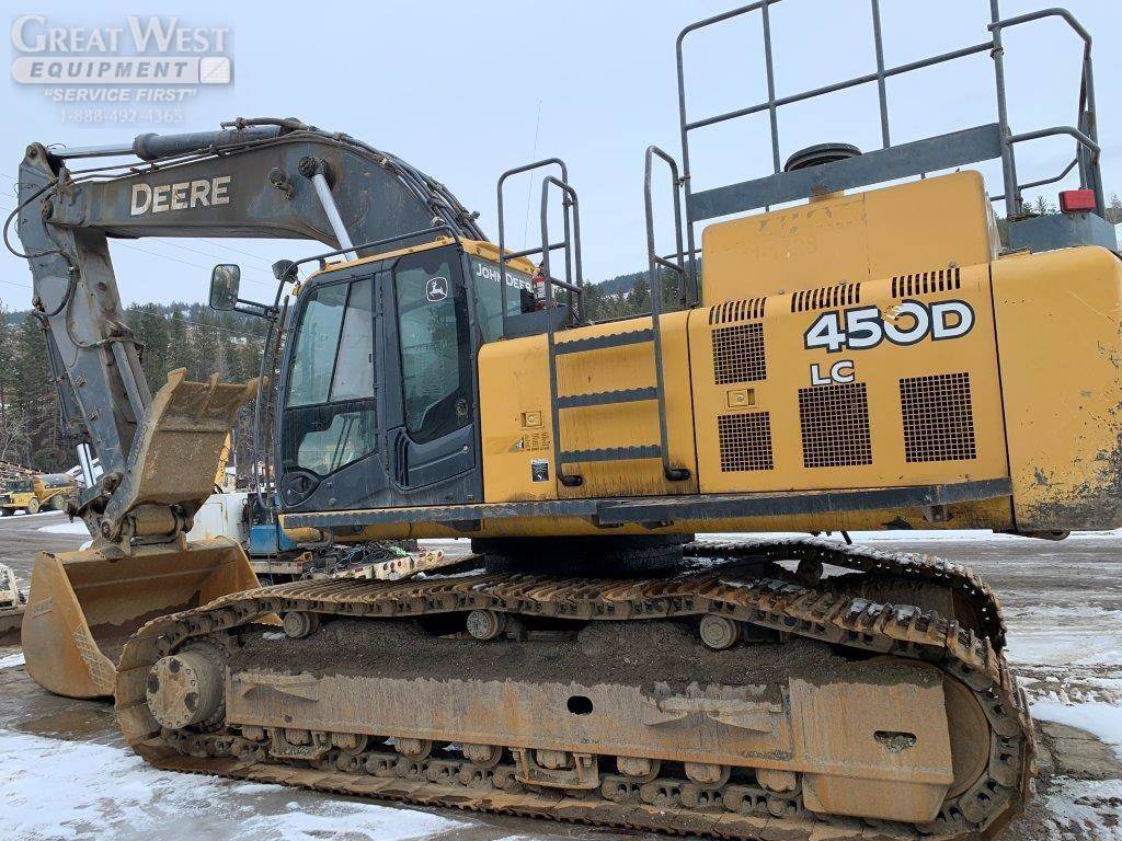 John Deere 450D LC, Crawler Excavators, Construction Equipment