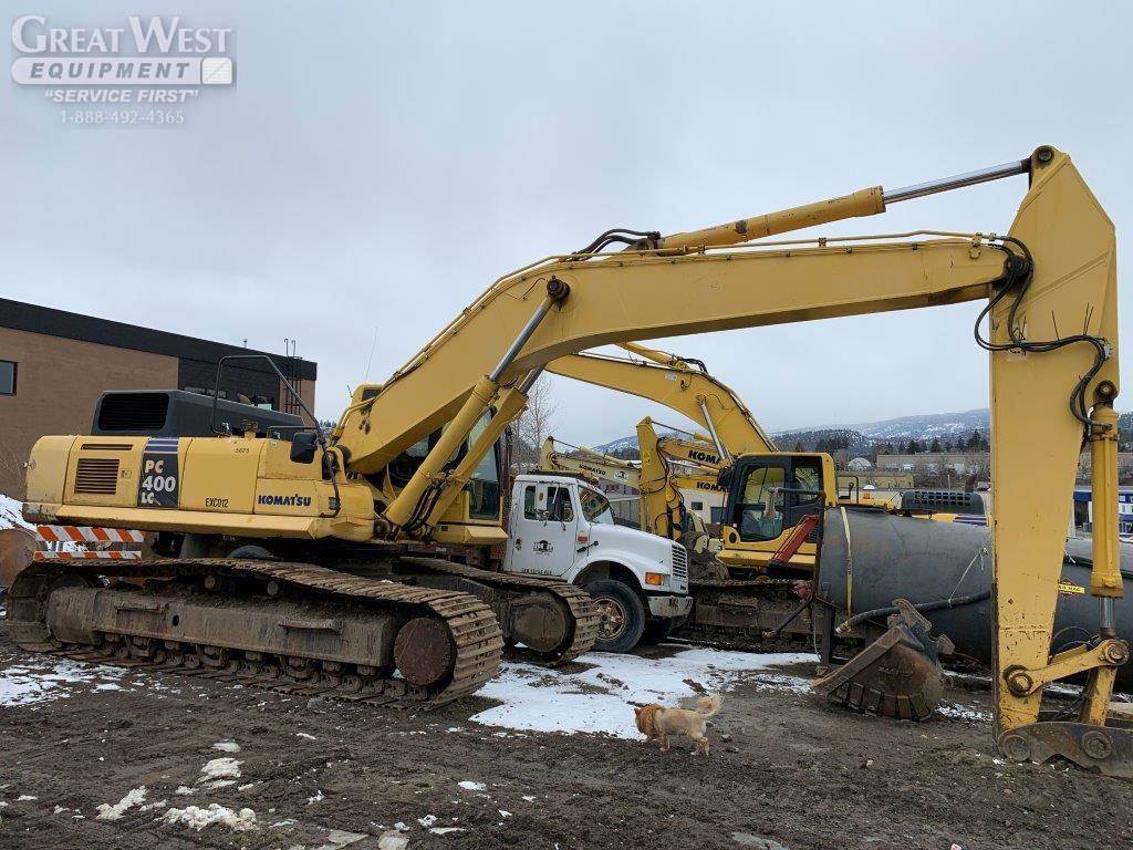 Komatsu PC400 LC-8, Crawler Excavators, Construction Equipment