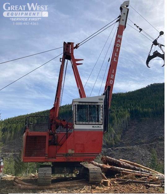 Madill 120, Cranes and Loaders, Forestry Equipment