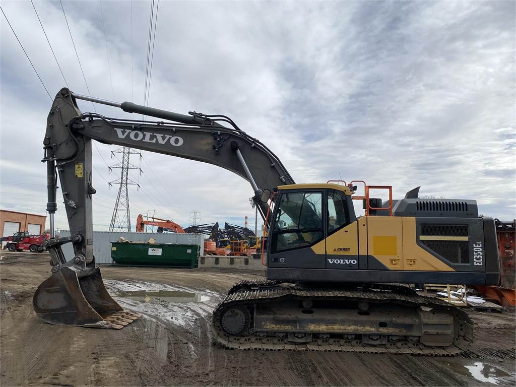 Volvo EC350EL, Crawler Excavators, Construction Equipment