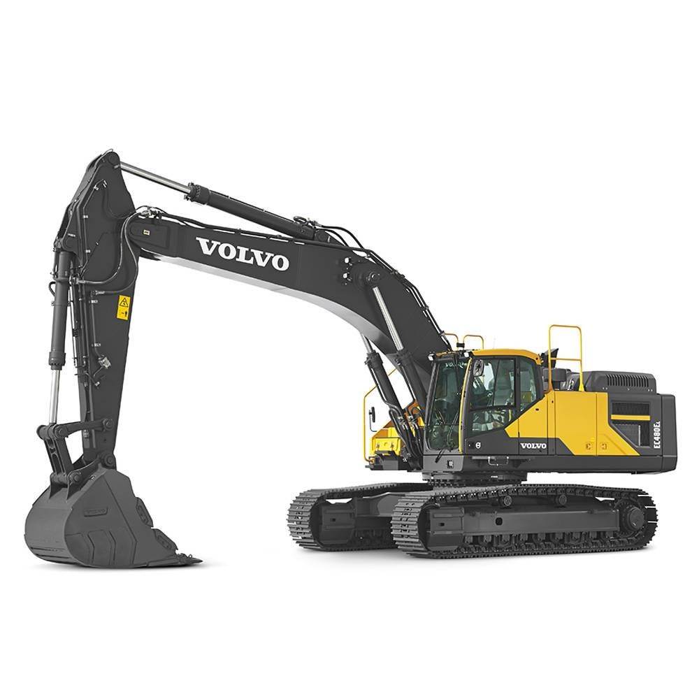 Volvo EC480EL, Crawler Excavators, Construction Equipment