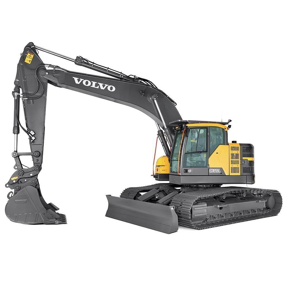 Volvo ECR355EL, Crawler Excavators, Construction Equipment