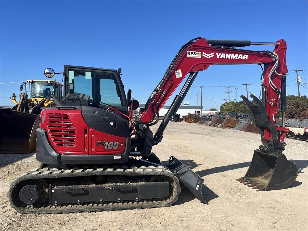 Yanmar SV100 sn JAH111 Crawler Excavators Construction Equipment