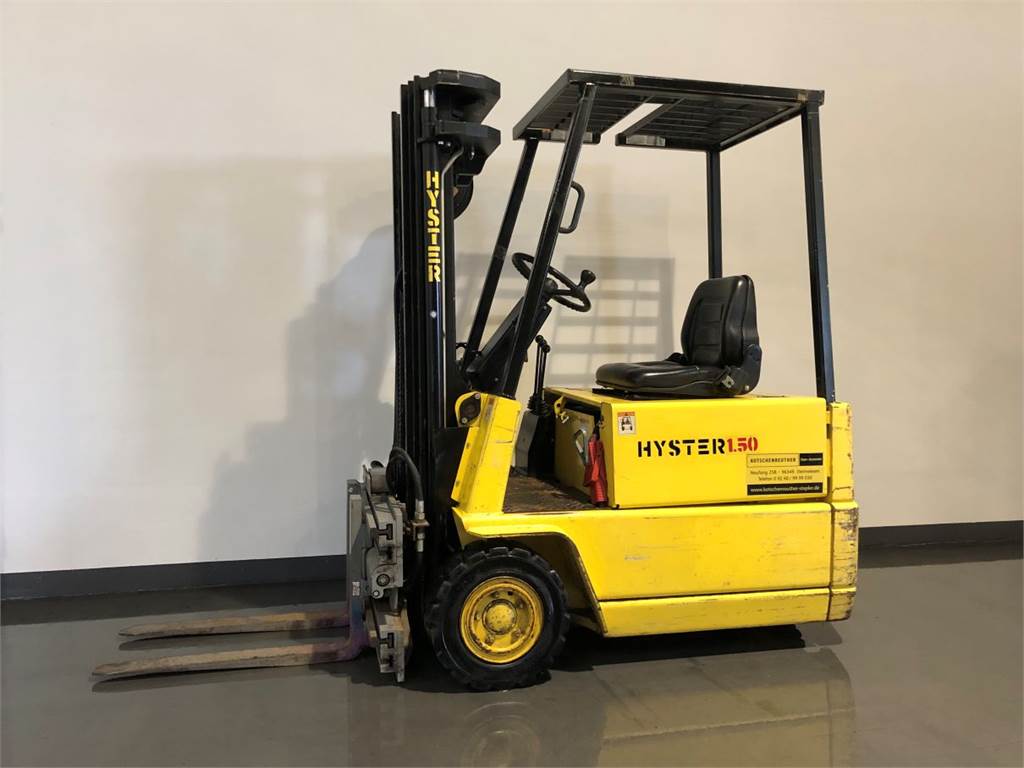 Hyster A1.50XL, Electric counterbalance Forklifts, Material Handling