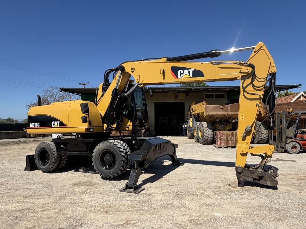 Λαστιχοφόρος Εκσκαφέας CAT M 318 C wheelexcavators