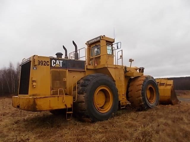 CAT 992C WHEEL LOADER 模型 1/75 Caterpillar 992C Wheel Loader (metallic blue
