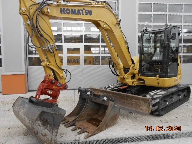 Komatsu PC 80 MR-5, Escavatori compatti, Costruzioni