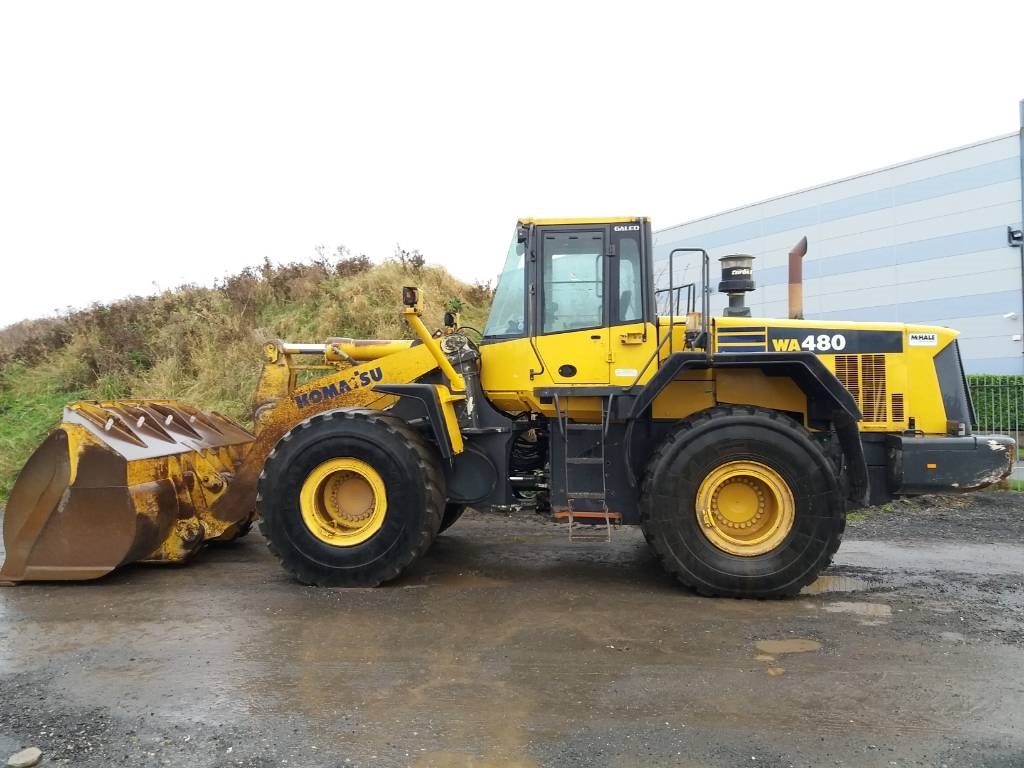 Komatsu WA480-6, Chargeuse sur pneus, Travaux Publics