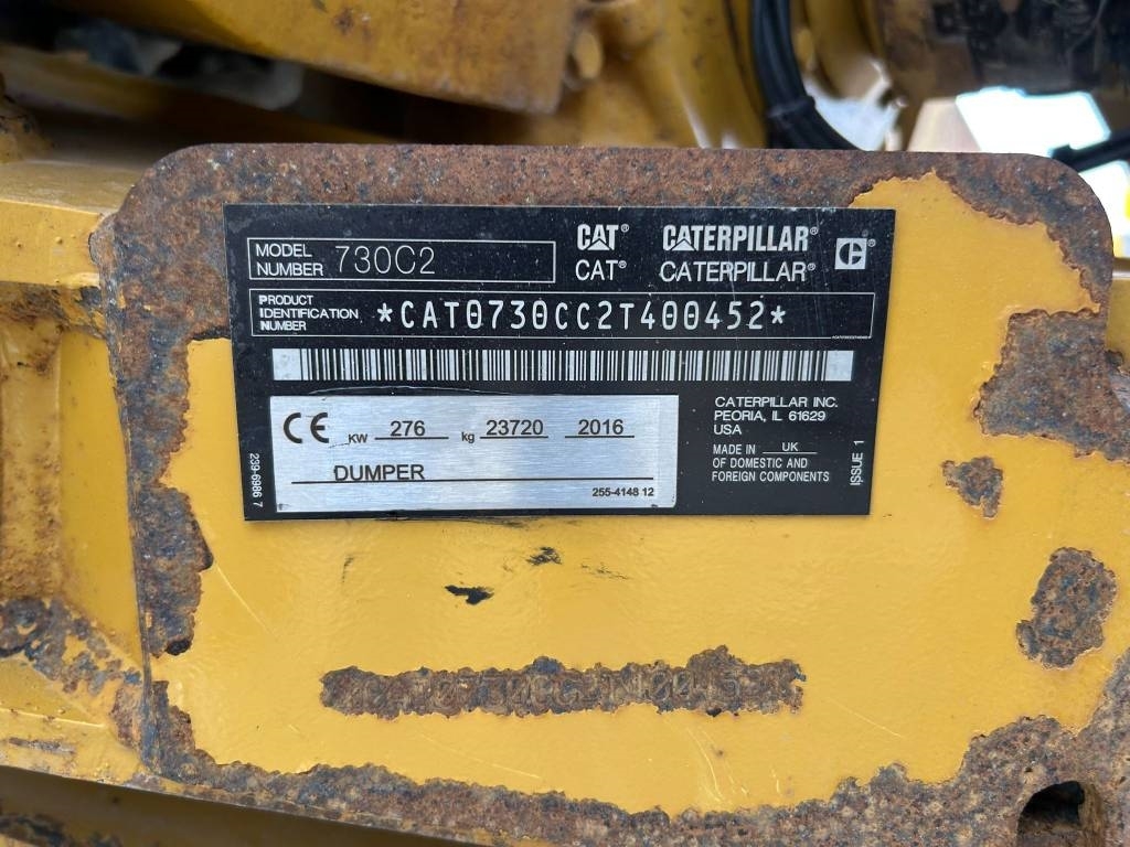 CAT 730 C2 (CE marked / under preparation)