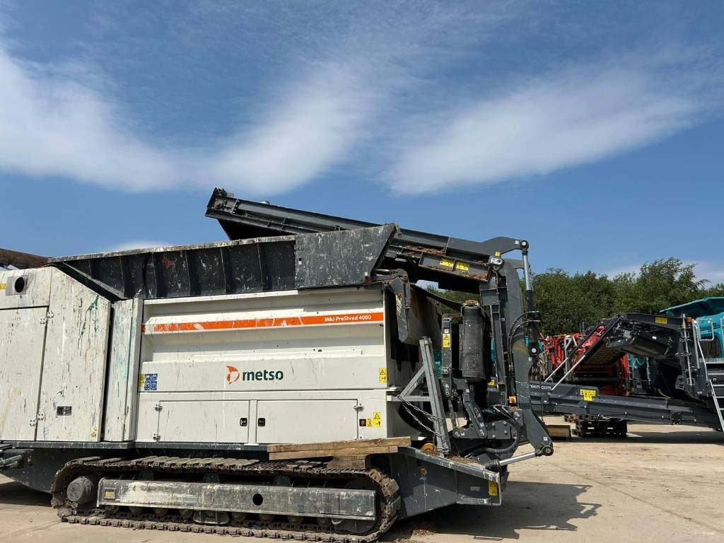 Metso M&J 4000 M-8 - Shredders - Construction Equipment - Blue ...