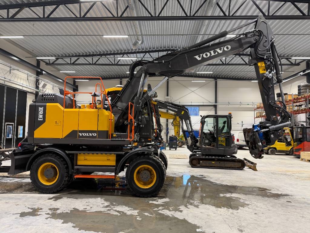 Hjulgrävare Volvo EW 160 E
