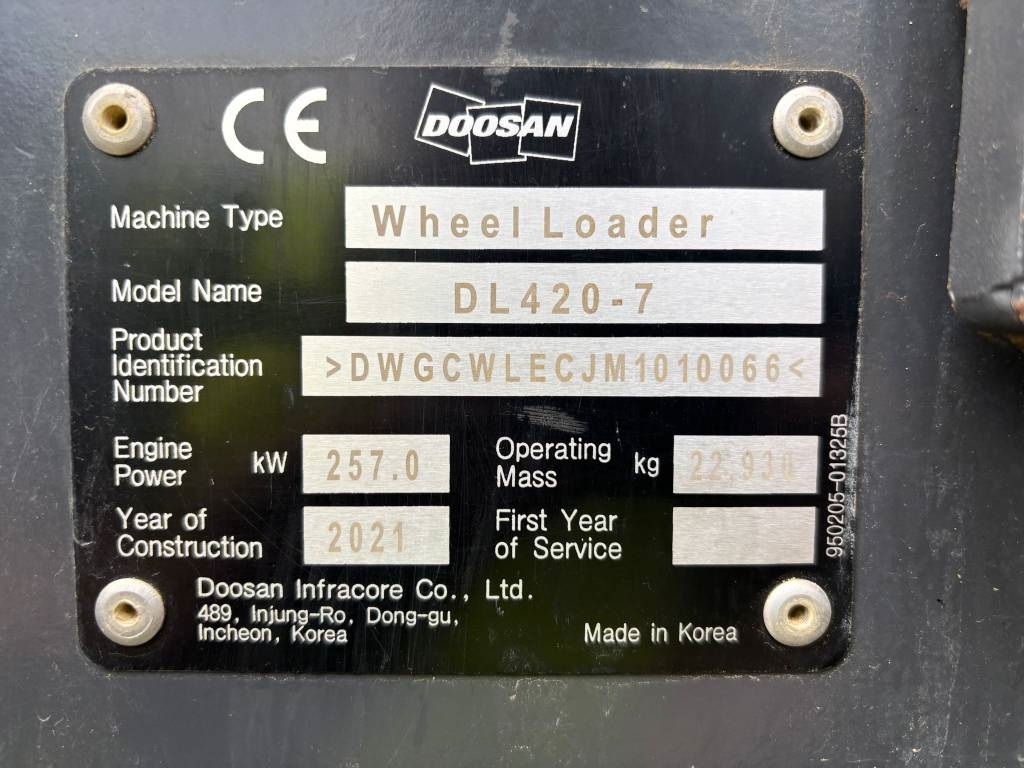 Doosan DL 420-7 (CDC)