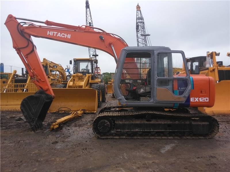 Used Hitachi EX120 1203 crawler excavators Year 2005 for sale