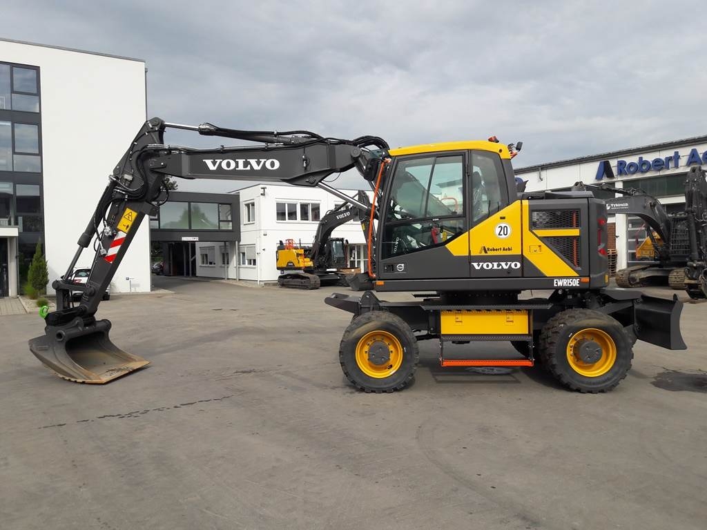 Volvo EWR150E Wheeled Excavators Construction Equipment Volvo CE