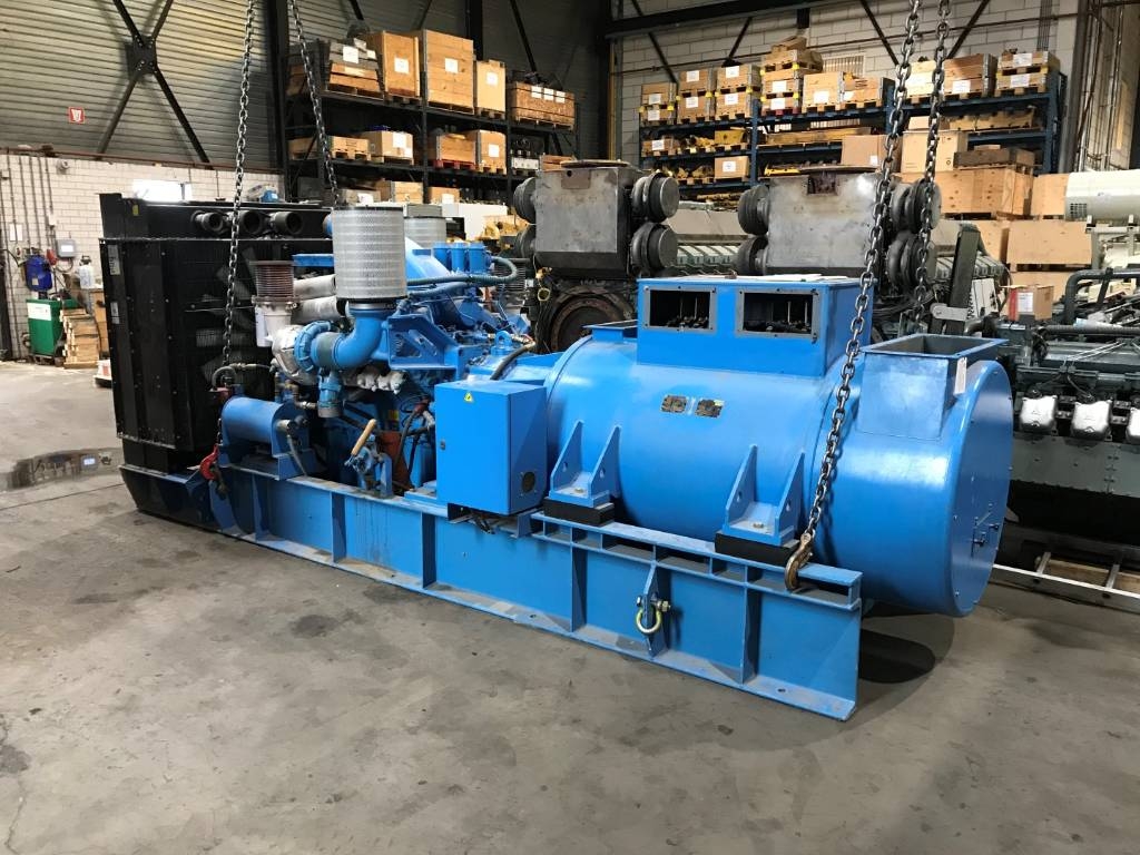 MTU 12V2000 Generator Set 625 kVa DPH 105321 Diesel Generators