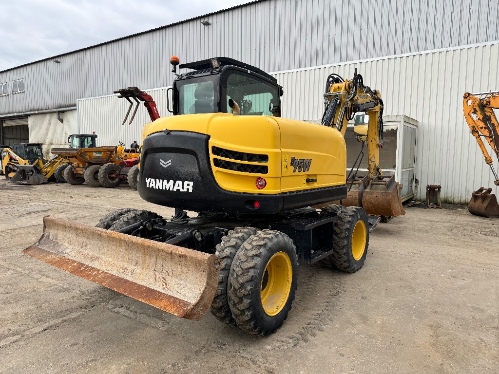 Yanmar B95W (SH1840446), Wheeled Excavators, Construction Equipment