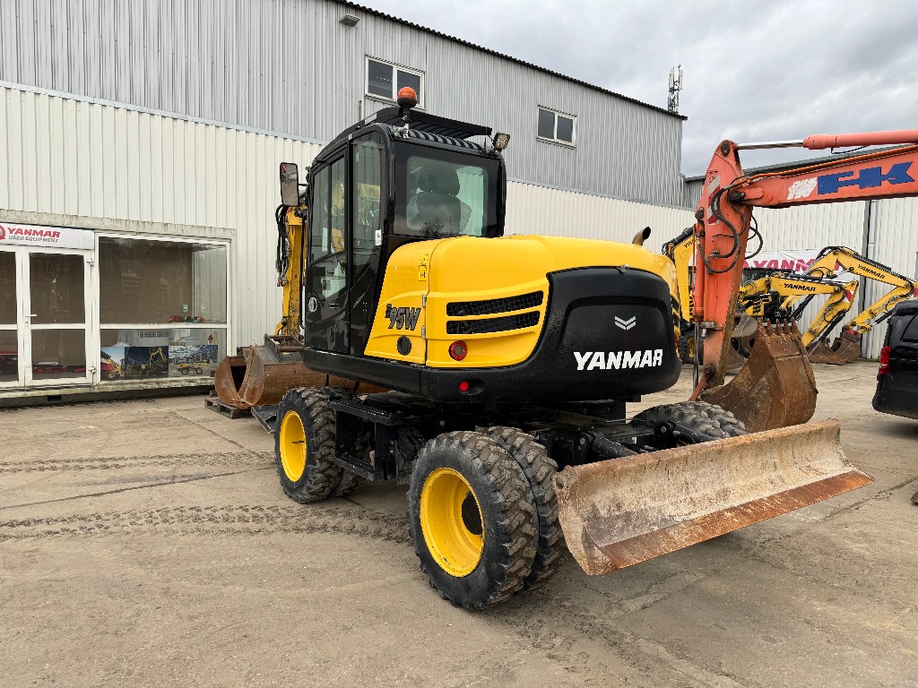 Yanmar B95W (SH1840446), Wheeled Excavators, Construction Equipment