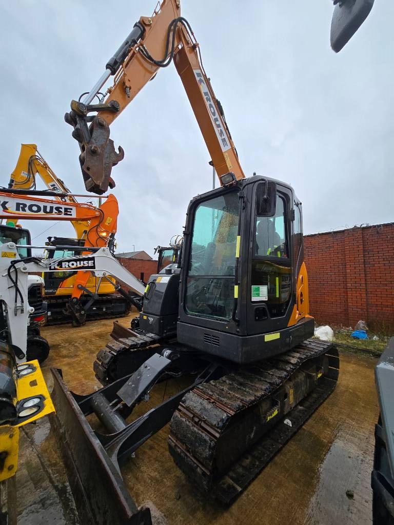 CASE CX 85 D SR, Midi excavators  7t - 12t, Construction