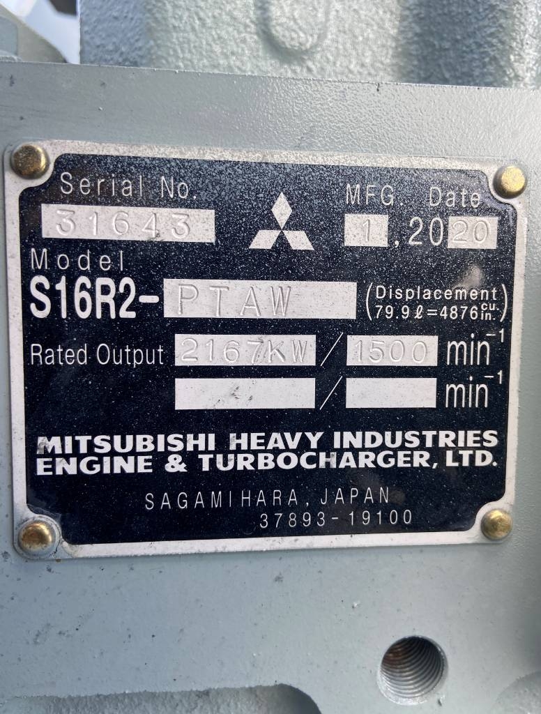 Mitsubishi s16r2 ptaw2 e