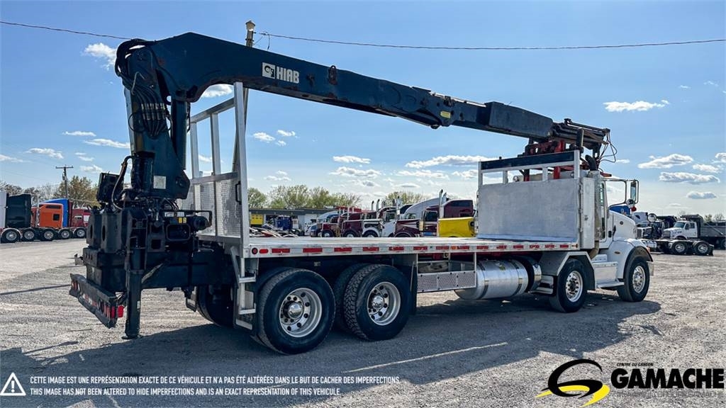 Peterbilt 365 BOOM TRUCK DRYWALL TRUCK CRANE TRUCK / BOOM TR
