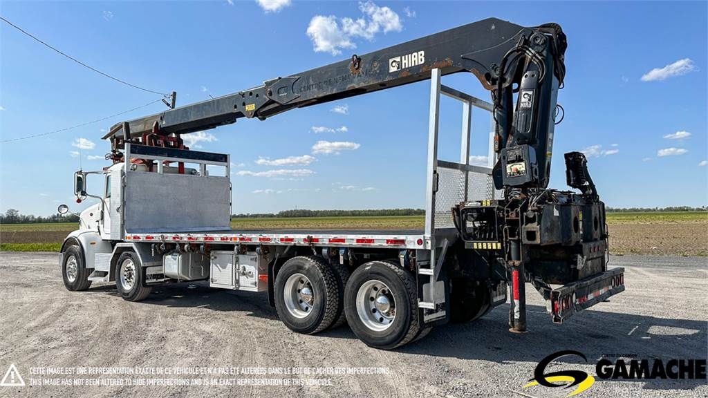 Peterbilt 365 BOOM TRUCK DRYWALL TRUCK CRANE TRUCK / BOOM TR