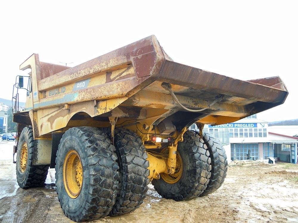 Used Euclid R60 rigid dump trucks Year: 1994 for sale - Mascus USA