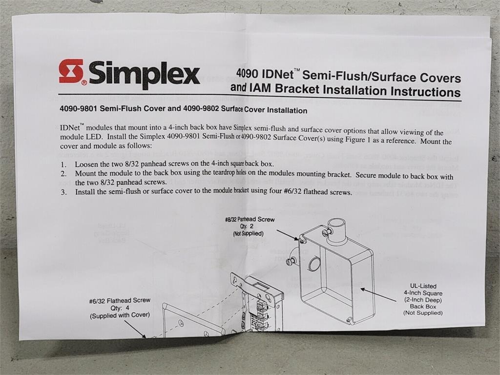 [Other] SIMPLEX 4090-9801