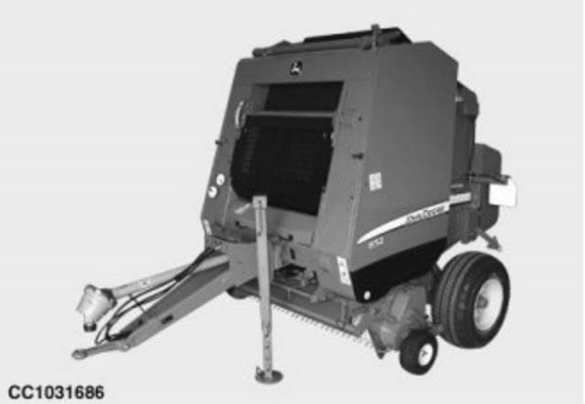 John Deere 852 Baler, :Misc. Construction Attachment, Construction
