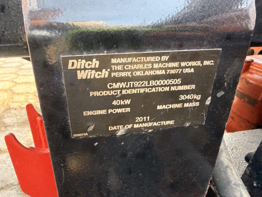 Ditch Witch JT922