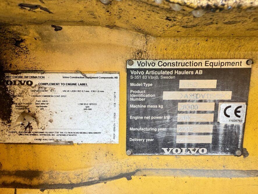 Volvo A35D