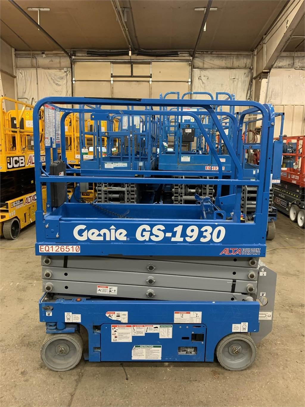Genie GS1930 sn GS30P192451 Scissor Lifts Construction Equipment