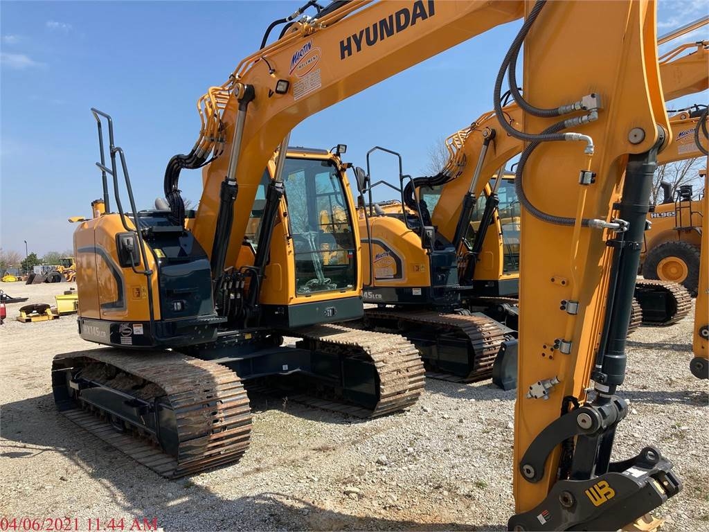 Hyundai HX145 LCR sn HHKHK404TL0001198 Crawler Excavators