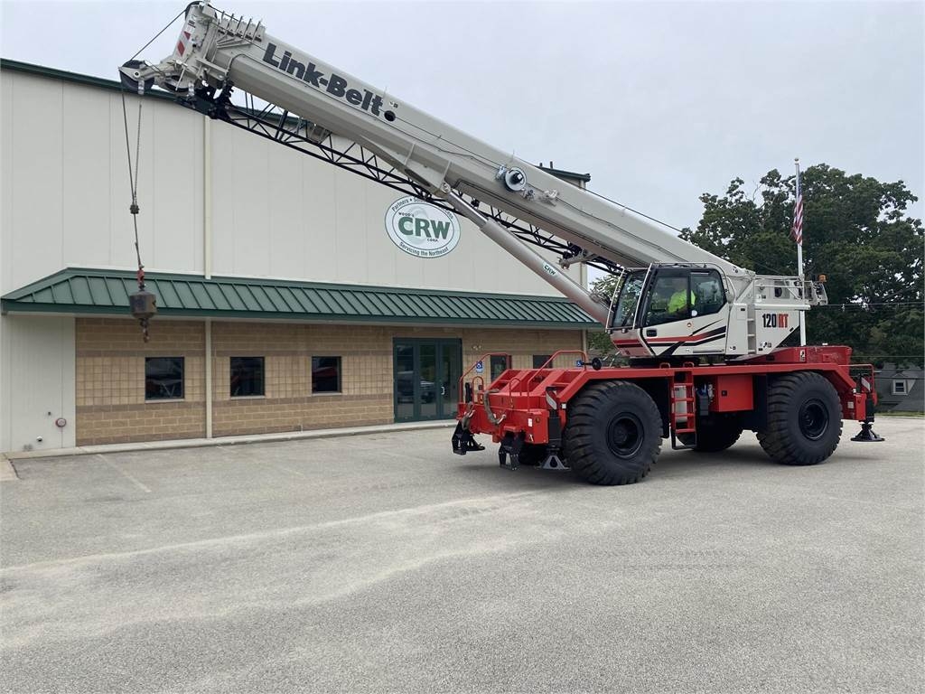 LinkBelt 120RT sn U6L06504 Rough Terrain Cranes Construction
